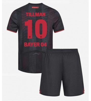 Bayer Leverkusen Malik Tillman #10 Hemmaställ Barn 2025-26 Kortärmad (+ Korta byxor) Bayer Leverkusen Malik Tillman #10 Hemmaställ Barn 2025-26 Kortärmad (+ Korta byxor)